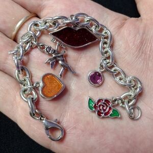 Silver Charm Bracelet